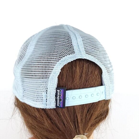 Patagonia Solar Rays '73 Interstate Cap Hat Light Blue Foam Mesh back hat - Picture 6 of 8